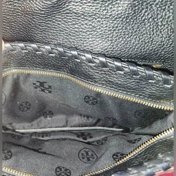 Tory Burch Marion Combo Crossbody Bag With Layered Logo And Gold Chain